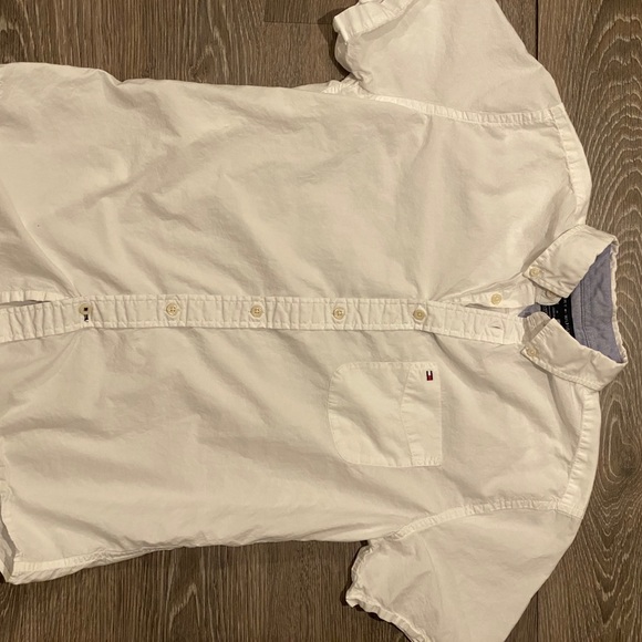 White Tommy Hilfiger Button Up - Picture 1 of 1